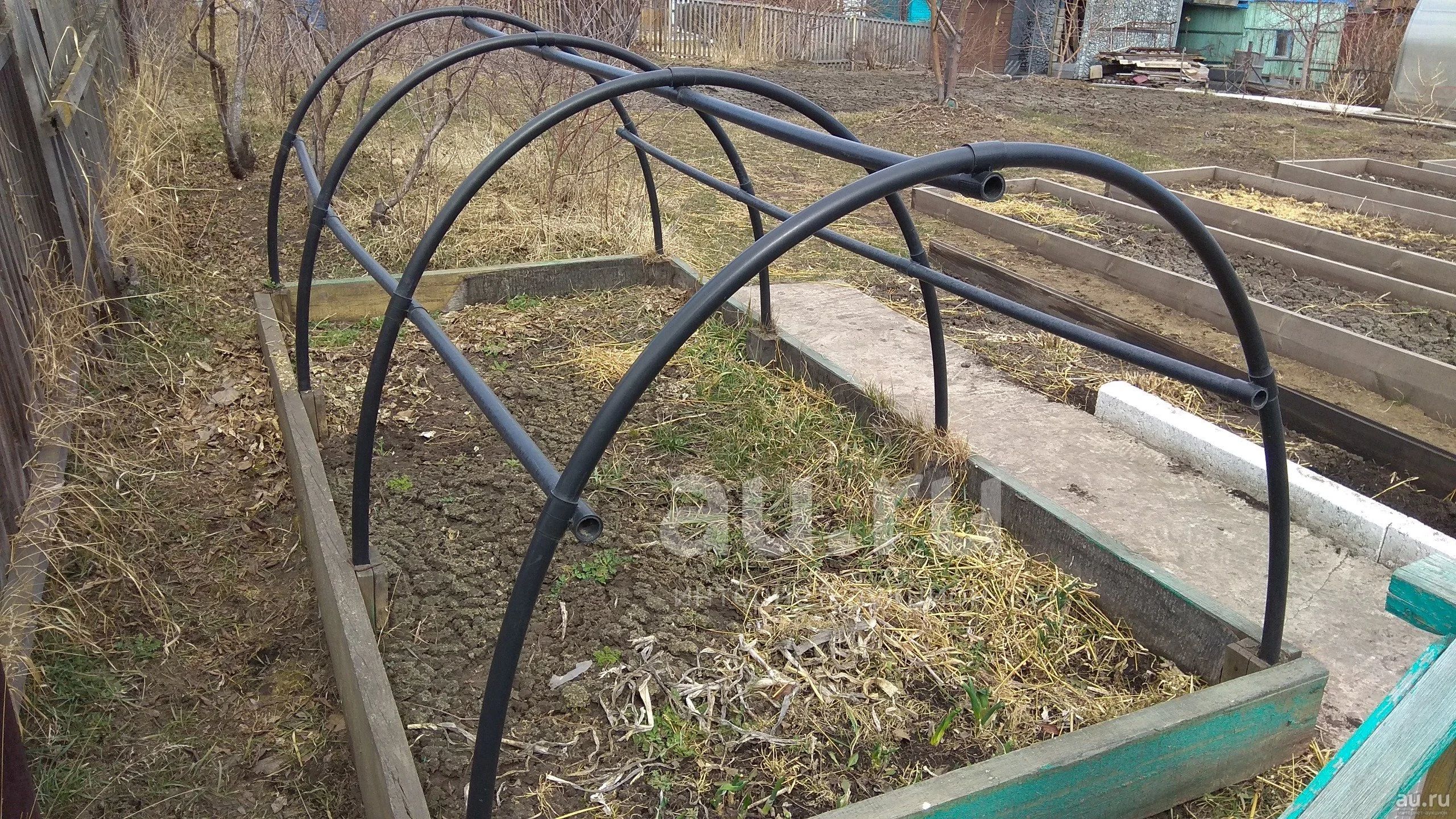 Теплица из труб ПНД 2x3