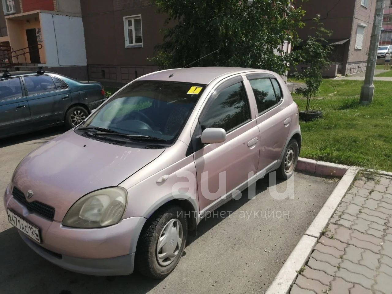 Автомобиль Toyota Vitz 2001 — купить в Красноярске. Состояние: Б/у.  Автомобили на интернет-аукционе Au.ru