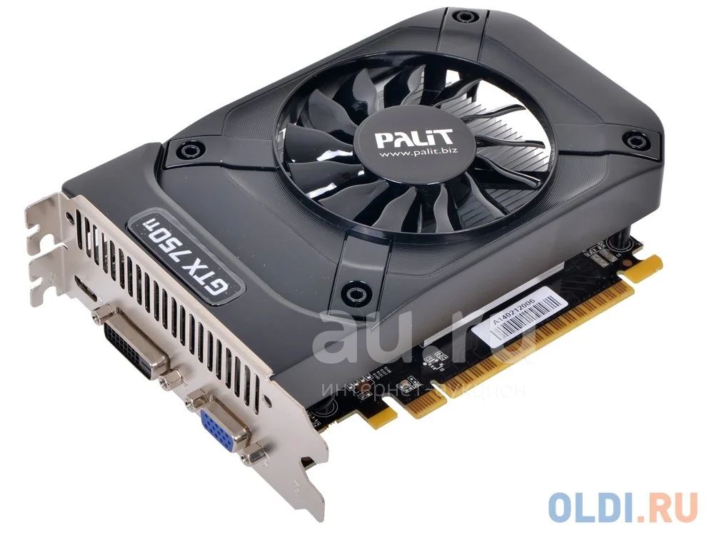 1Gb Palit GTX 750 Ti StormX — купить в Красноярске. Состояние: Б/у ...
