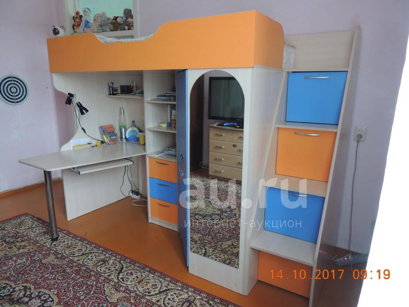 Детская кровать-чердак, стол, шкаф, комод всё в одном — купить в ...