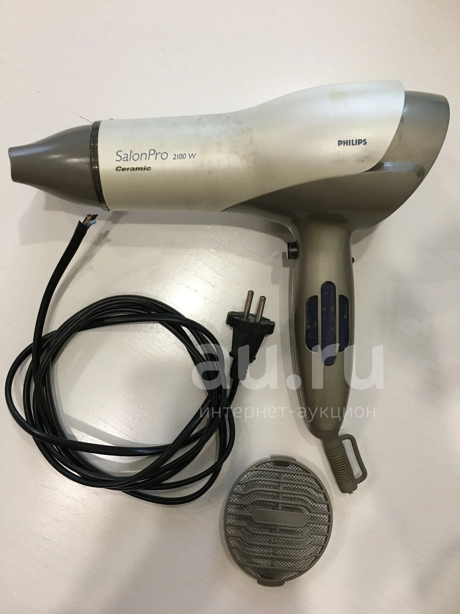 Фен Philips Salon Pro Ceramic 2100W — купить в Красноярске. Состояние ...