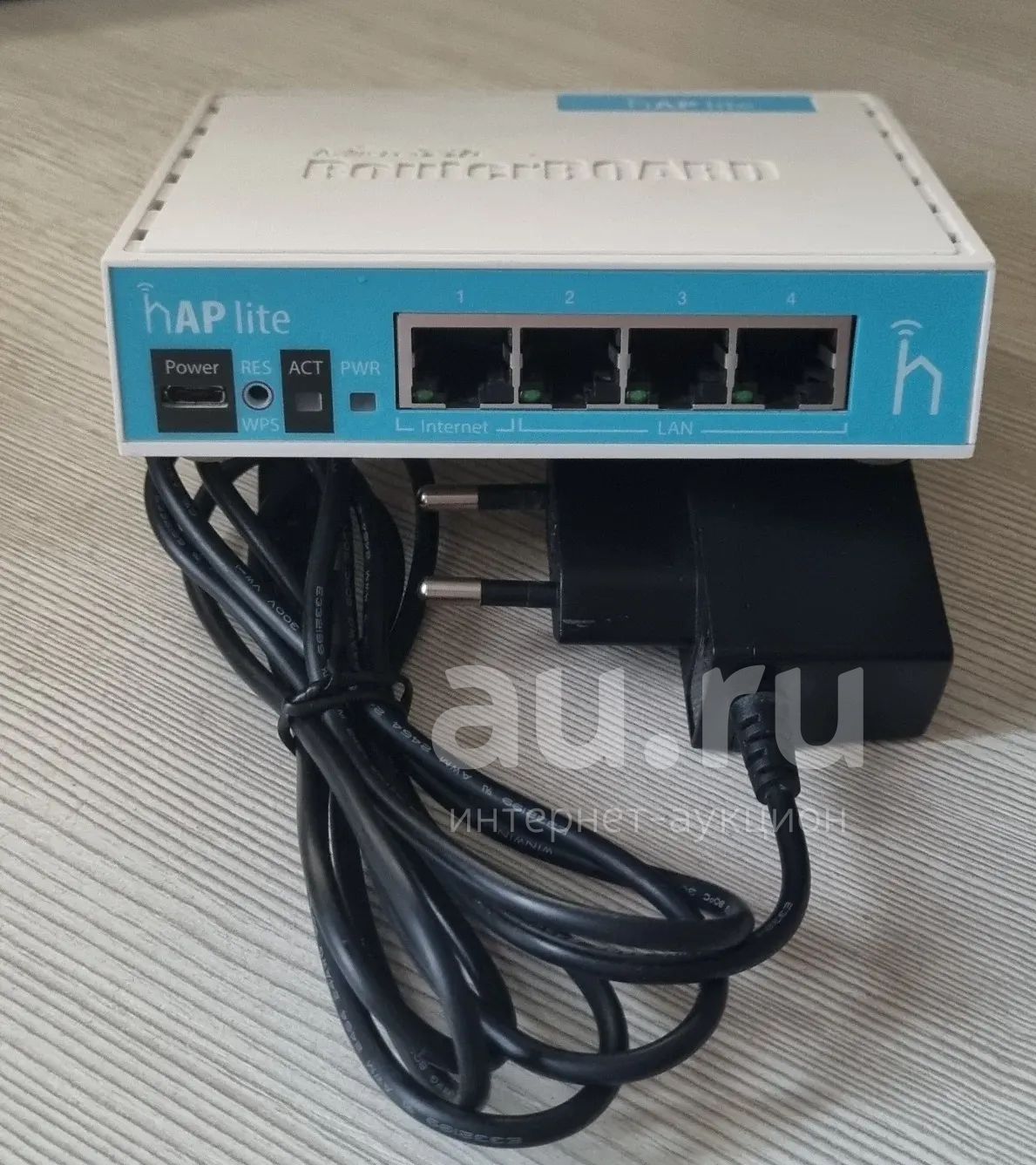 MikroTik hAP lite — купить в Красноярске. Состояние: Б/у ...