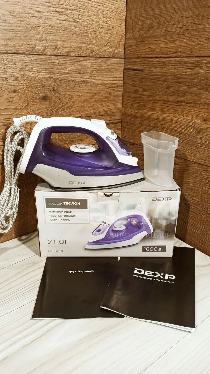 Утюг DEXP CE2600S синий - купить в iTrade, цена на Мегамаркет