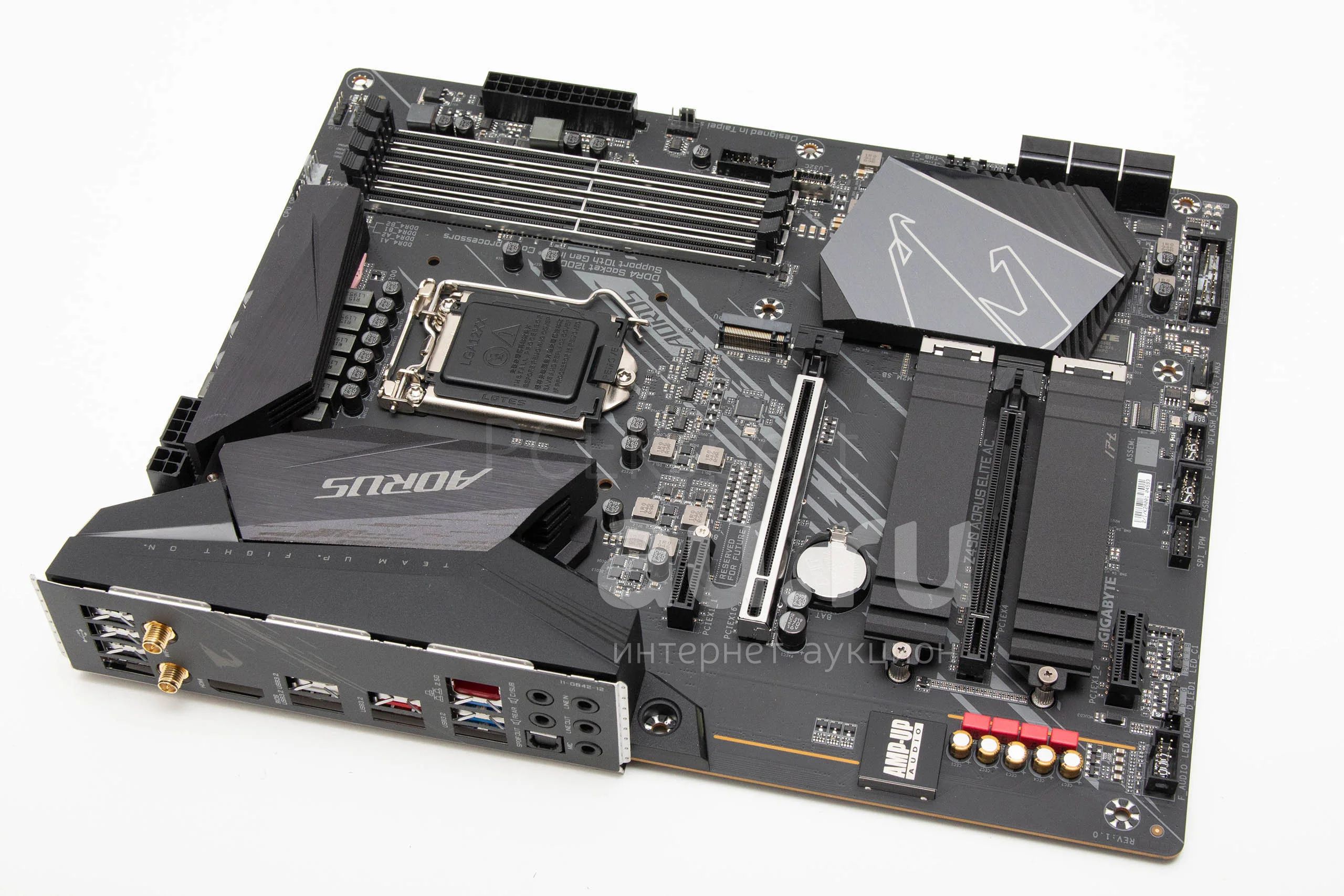 Материнская плата {LGA1200} Gigabyte Z490 Aorus elite ac Гарантия ...