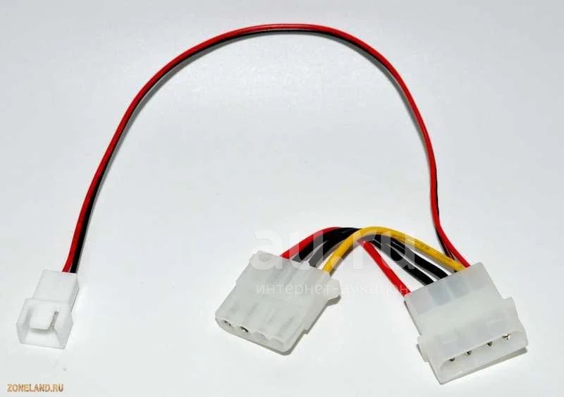 переходник 4 pin на 3pin — купить в Красноярске. Состояние: Новое ...