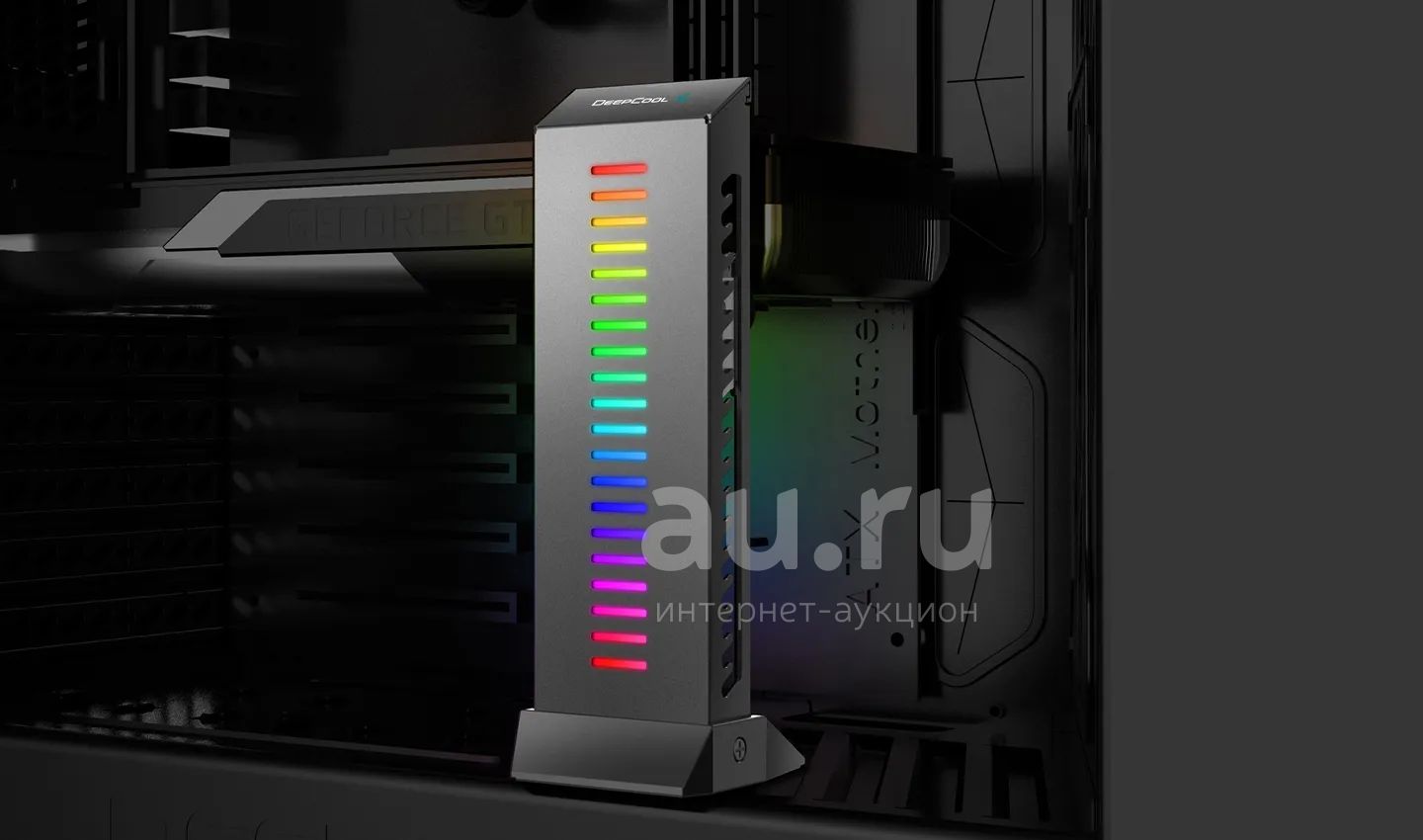 Держатель подставка для видеокарты DeepCool GH-01-ARGB A-RGB подсветка ...