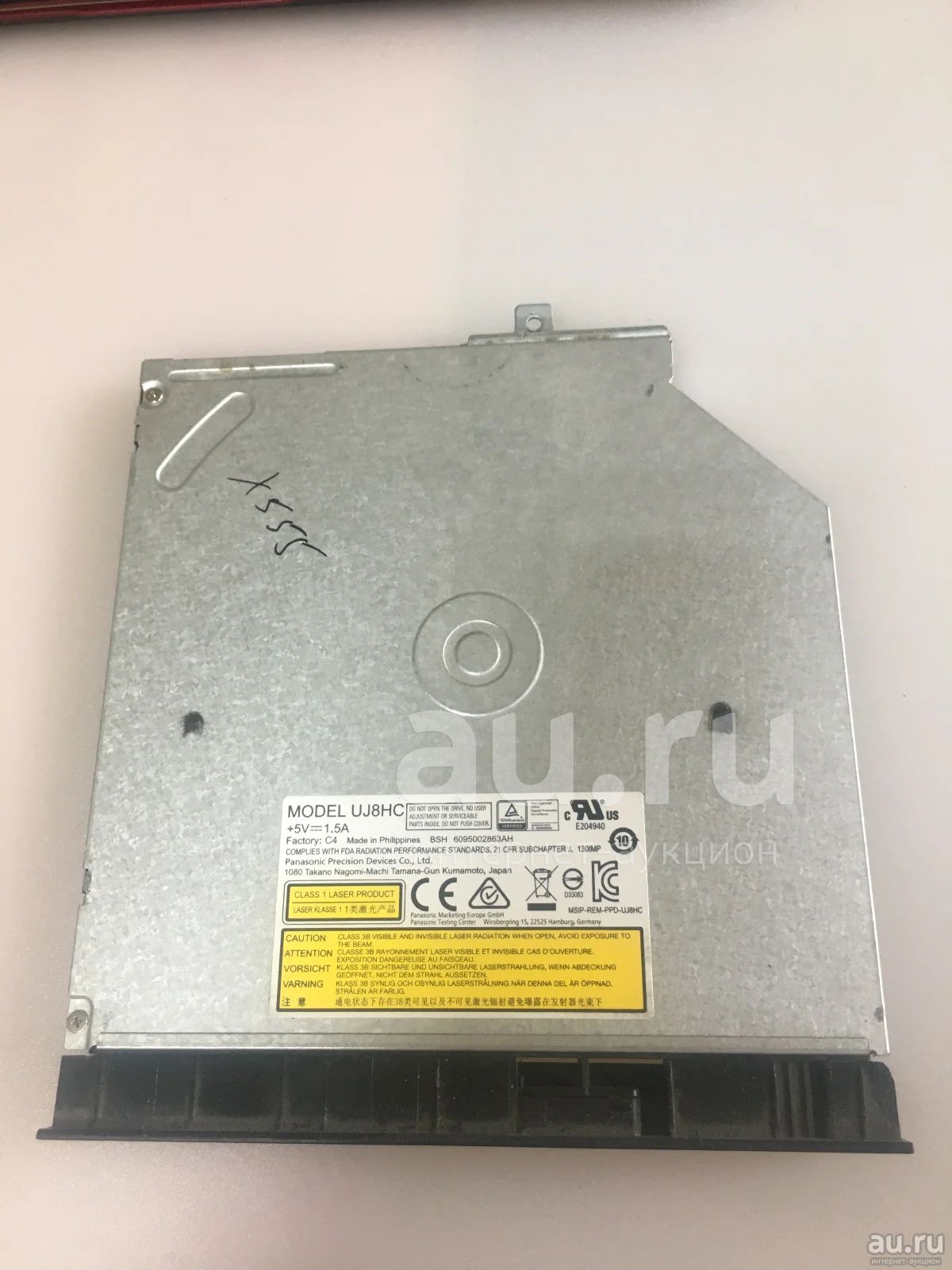 привод с крышкой дисковод DVD-RW Sata для ноутбука Asus X555 с разбора ...