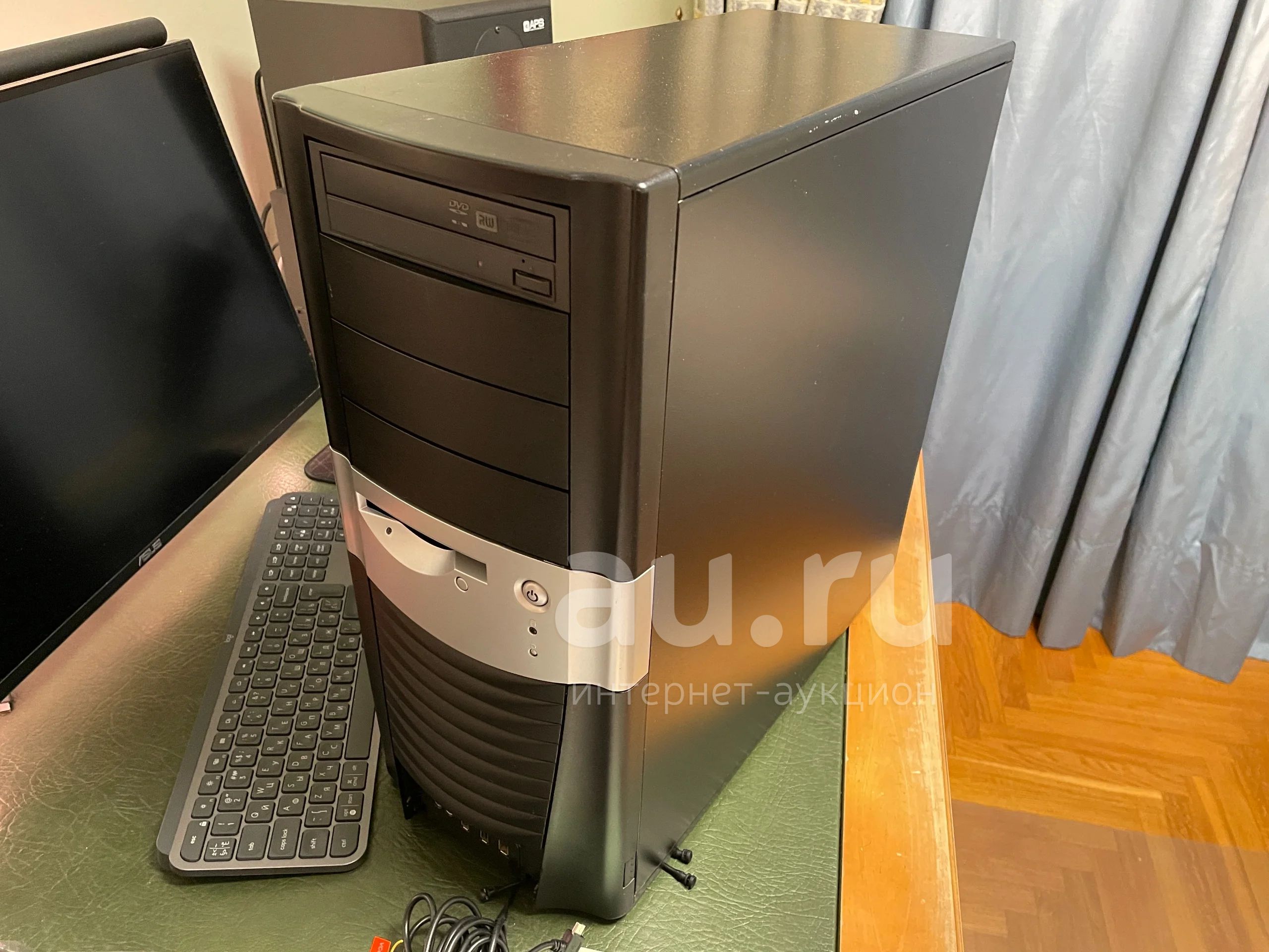 Системный блок: Intel i5-2400 (4Core, 3100MHz) + 4Gb DDR3 1333MHz + ECS  H67H2-M3 + SSD Apacer 120Gb + HDD Seagate 200Gb + Sony Optiarc DVD + Кулер  + Блок питания 460W +