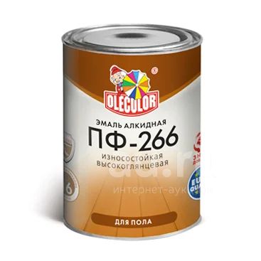 Краска Olecolor ПФ-266 алк.красно-коричневая 1,9кг /6/ — купить в ...