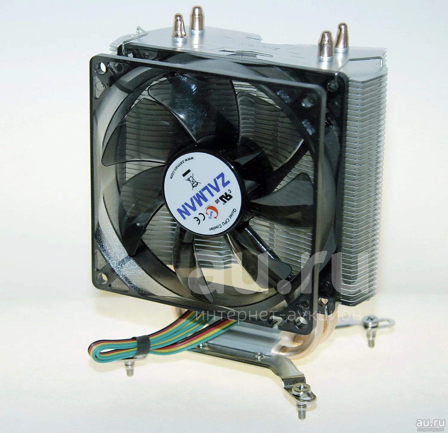 Небольшой, башенный кулер: Zalman CNPS3X (2 медных трубки/ отводит 95вт ...