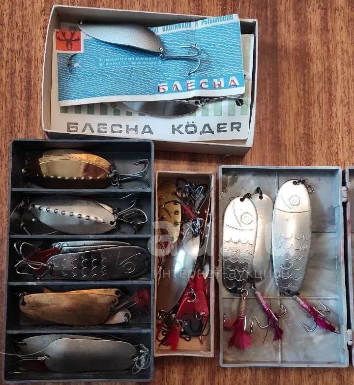 Блесна СССР — купить в Красноярске. Состояние: Новое. Леска, блесны ...