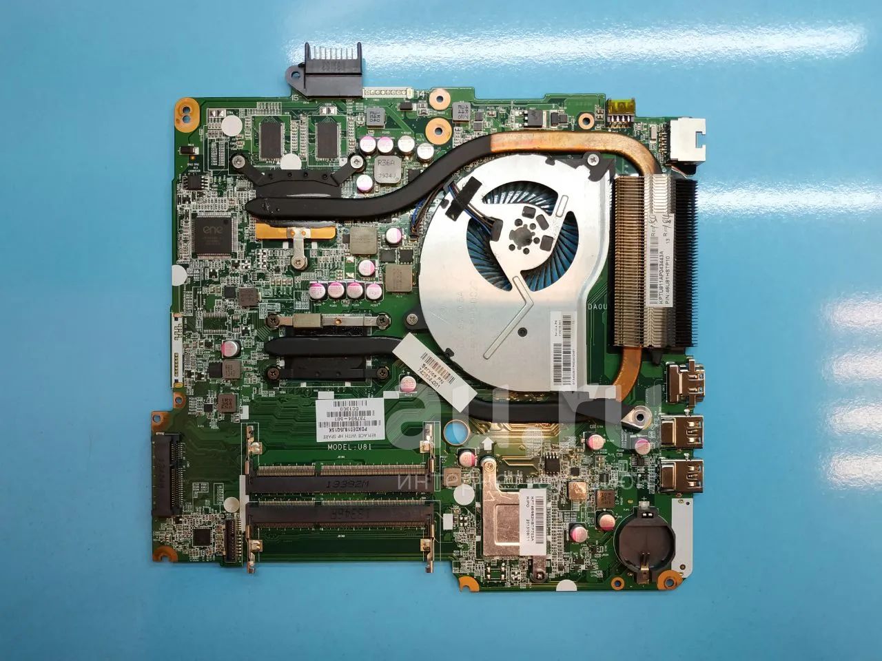 Материнская плата DA0U81MB6C0 Rev.C для ноутбуков HP Pavilion 15-n ...