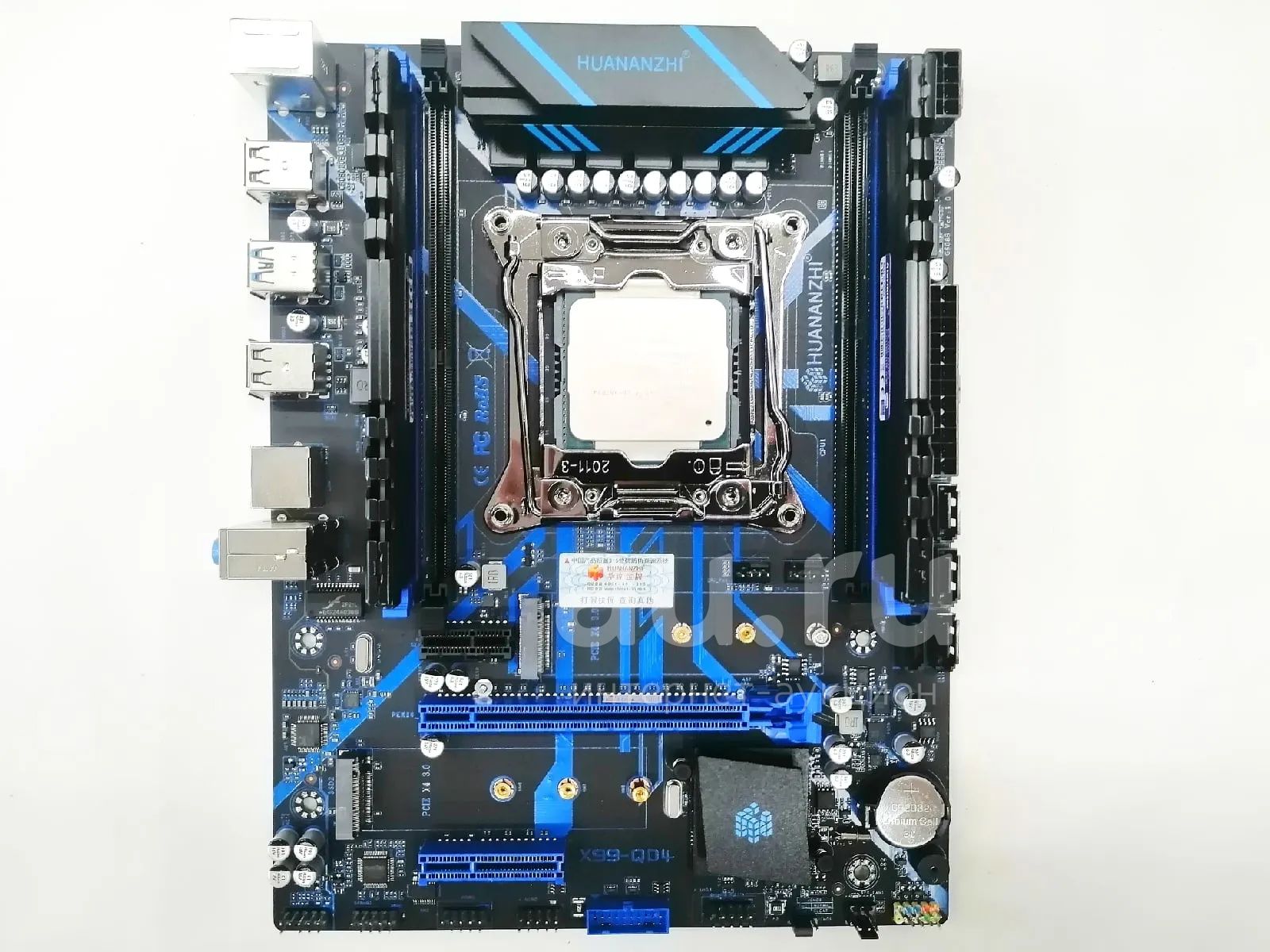 Комплект процессор 12 ядер 24 потока + плата Х99 LGA 2011-v3 ...
