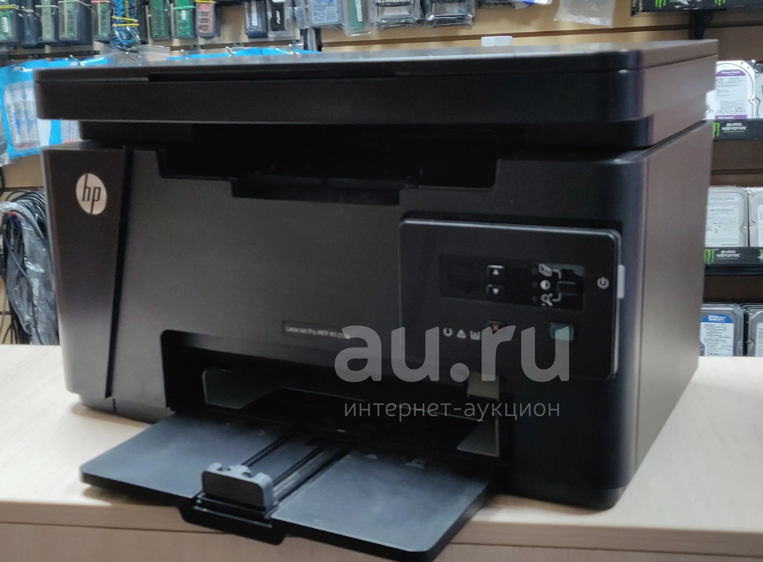 МФУ HP LaserJet Pro 125ra/Принтер/Копир/Сканер/A4/USB 2.0 — купить в  Красноярске. Состояние: Б/у. МФУ и копировальные аппараты на  интернет-аукционе Au.ru