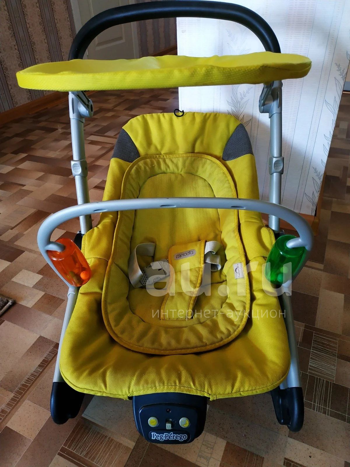 peg perego шезлонг для новорожденных