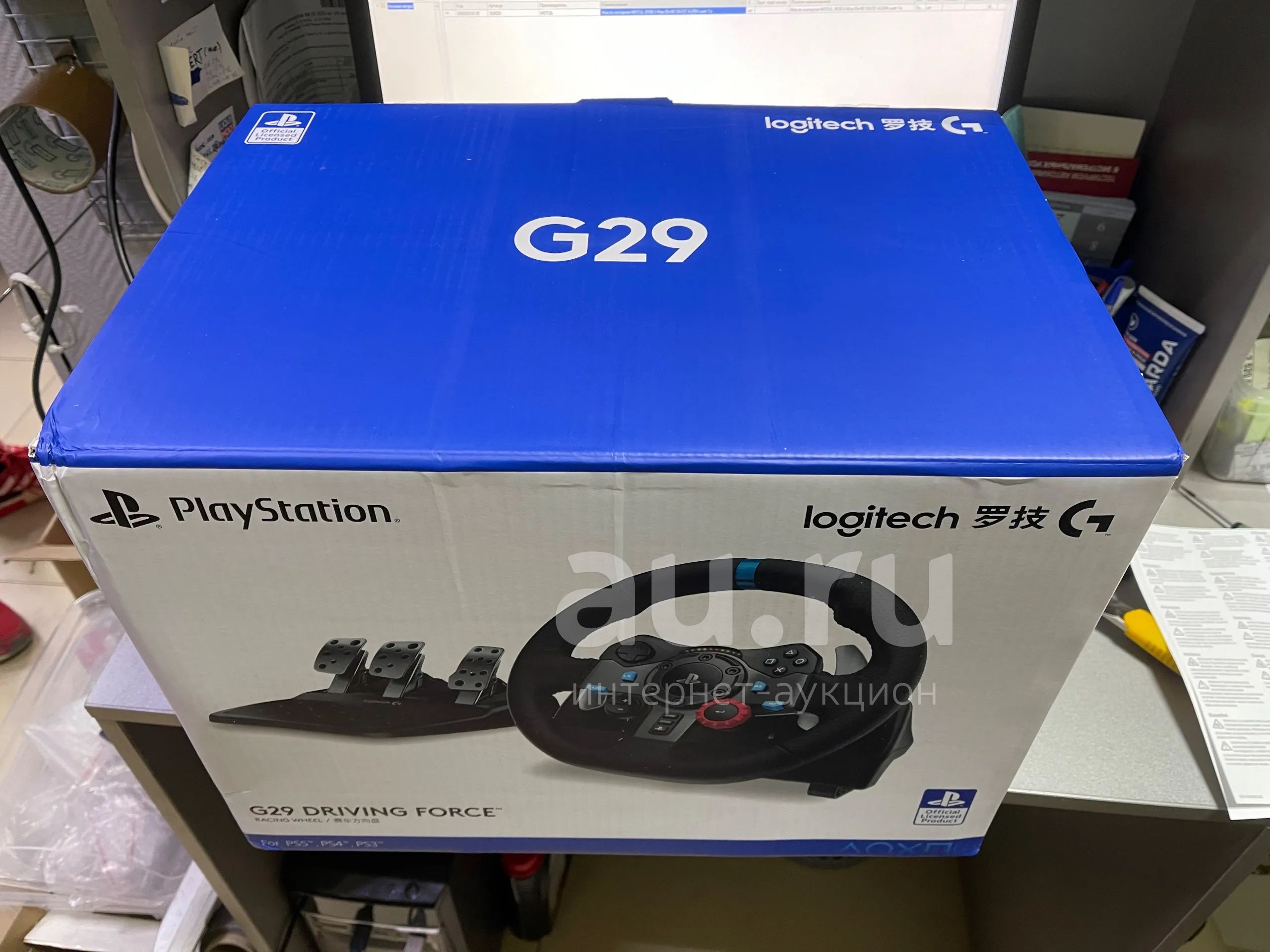 Новый игровой руль+ педали Logitech g29 — купить в Красноярске ...