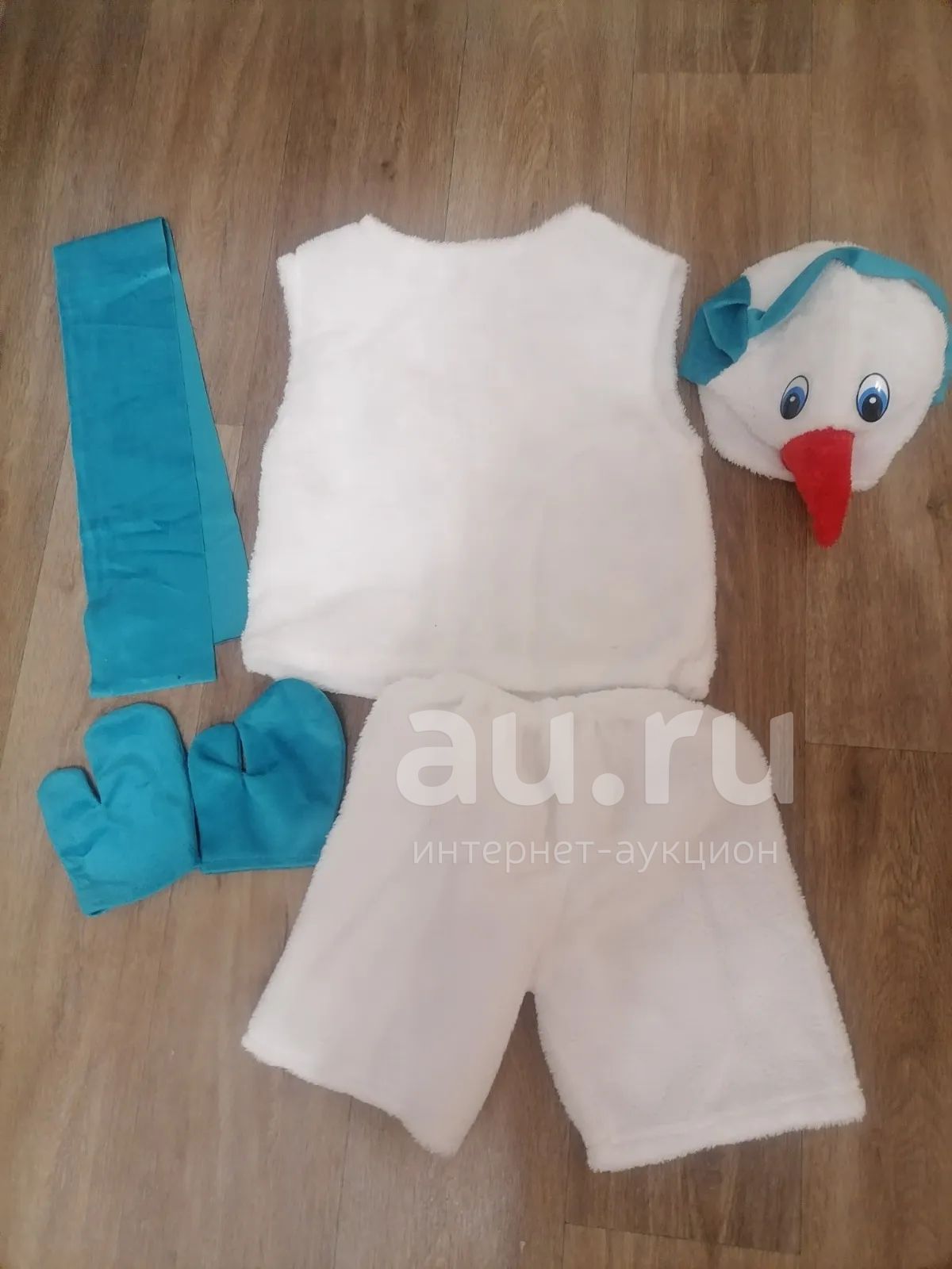 Новогодний костюм снеговика — купить в Красноярске. Состояние: Хорошее ...