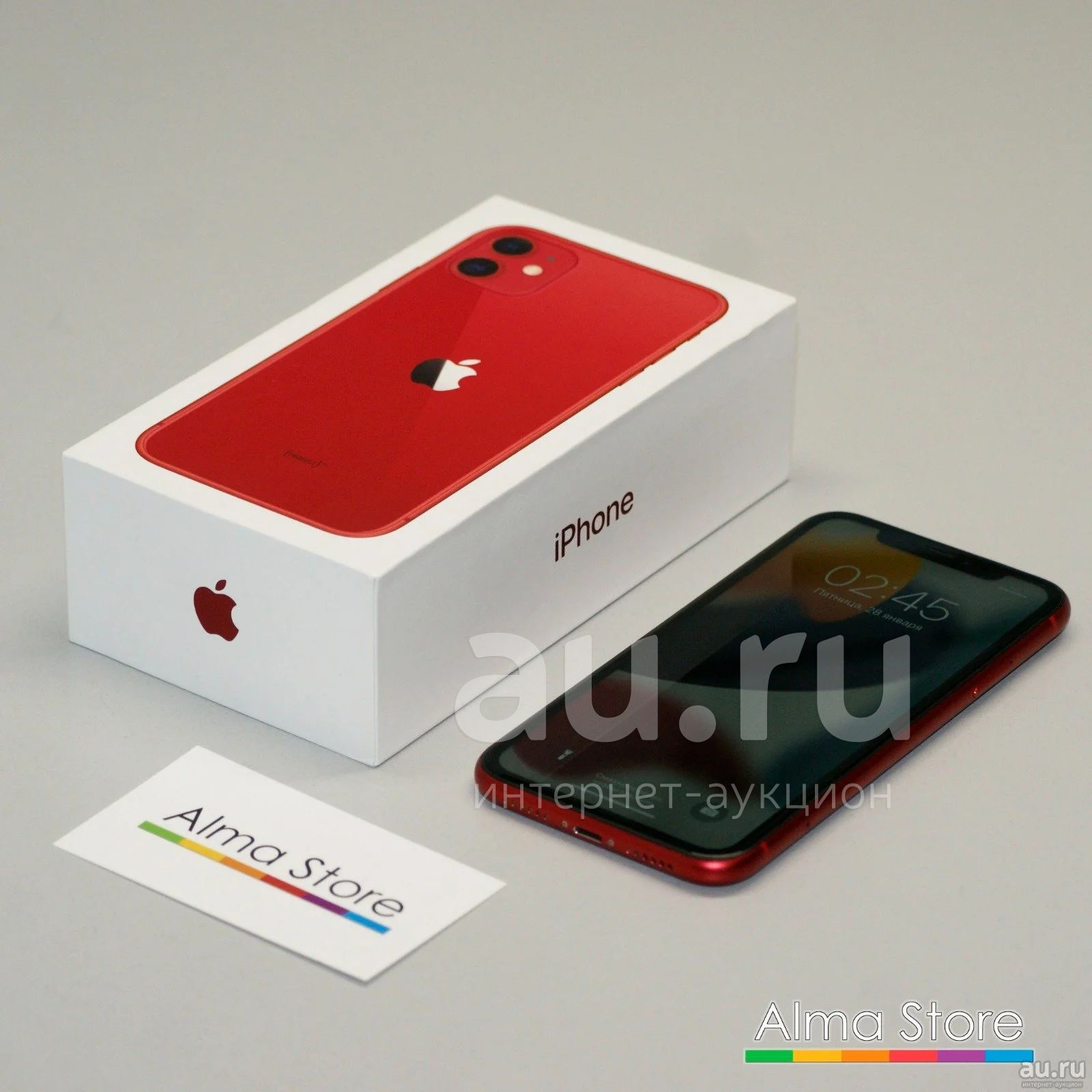 Apple iPhone 11 64 ГБ Red | В отличном состоянии | Возможен обмен на старый  iPhone по Trade-in | 64gb 64ГБ gb | Красный — купить в Красноярске.  Состояние: Б/у. Смартфоны на интернет-аукционе Au.ru