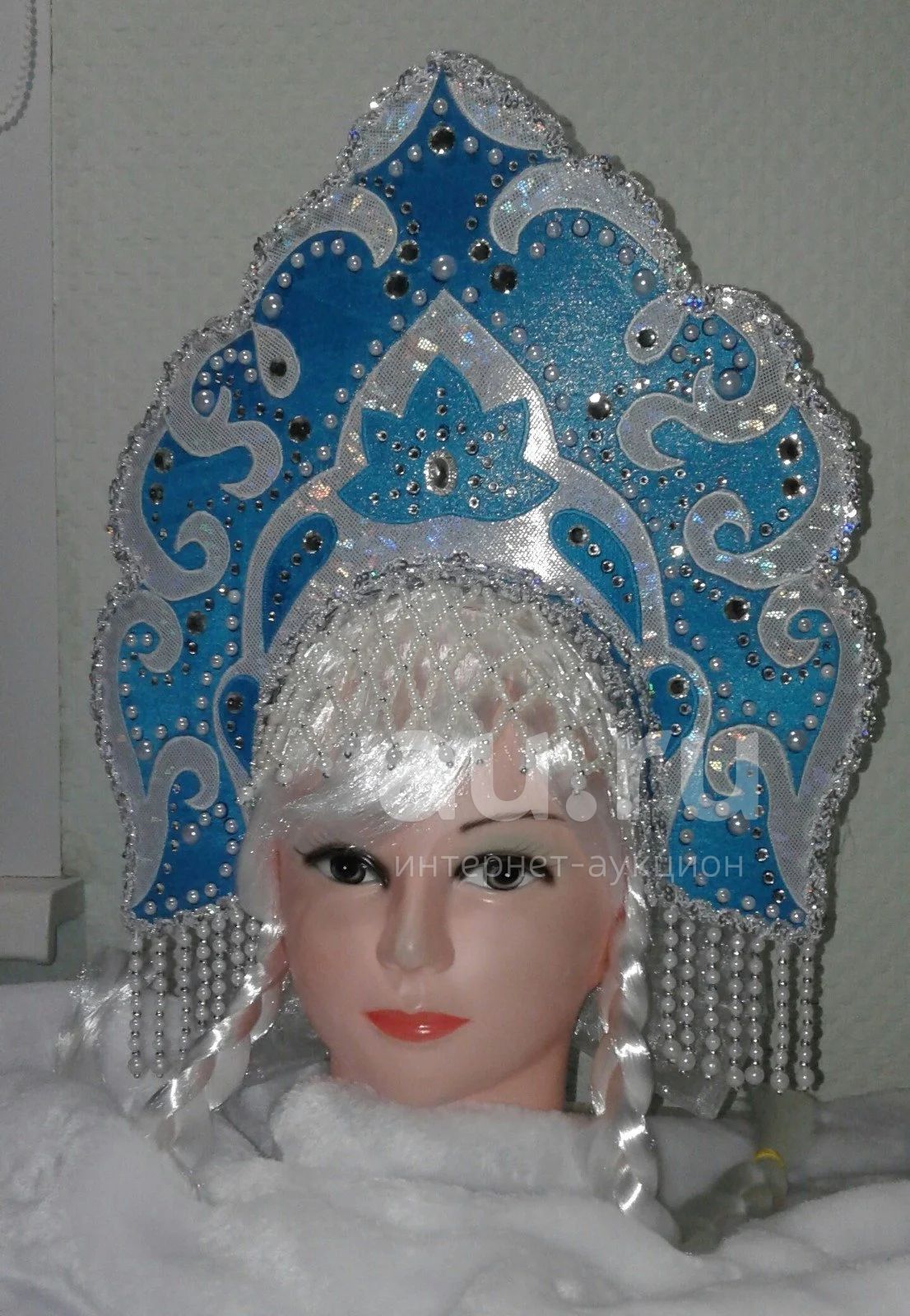 Корона для снегурочки своими руками