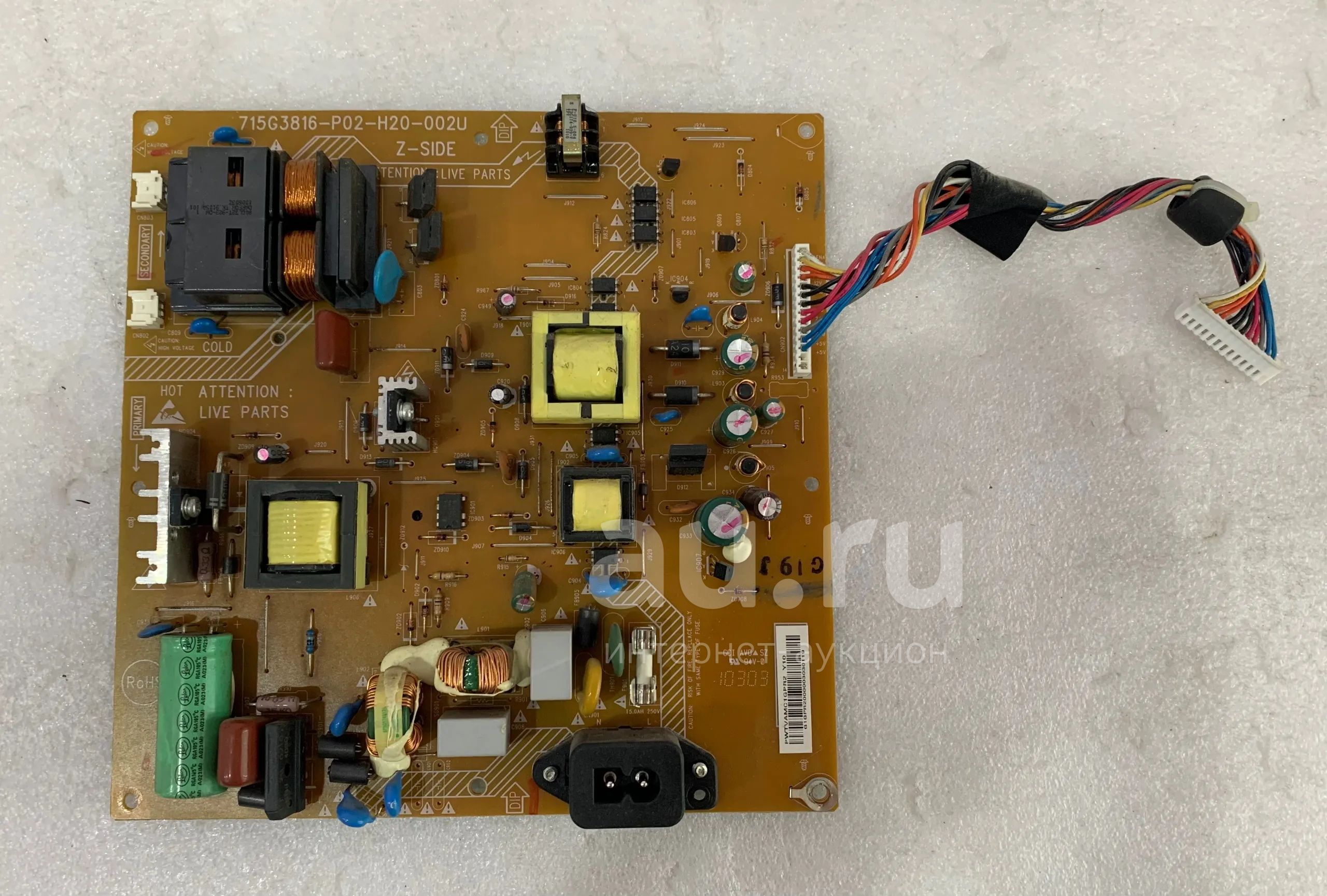 б/у плата питания 715G4801-P1A-H20-002U для телевизора Philips 32PFL3606H/60