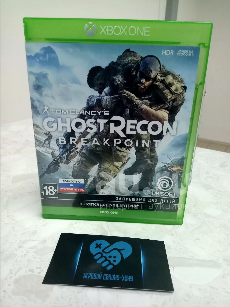 Tom Clancy's Ghost Recon: Breakpoint. Лицензионный диск для Xbox One ...