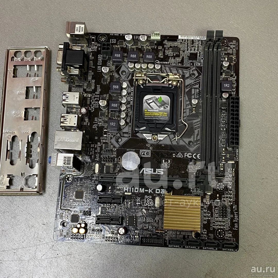 ASUS H110M K D3 H110 1151 266475 . Au.ru