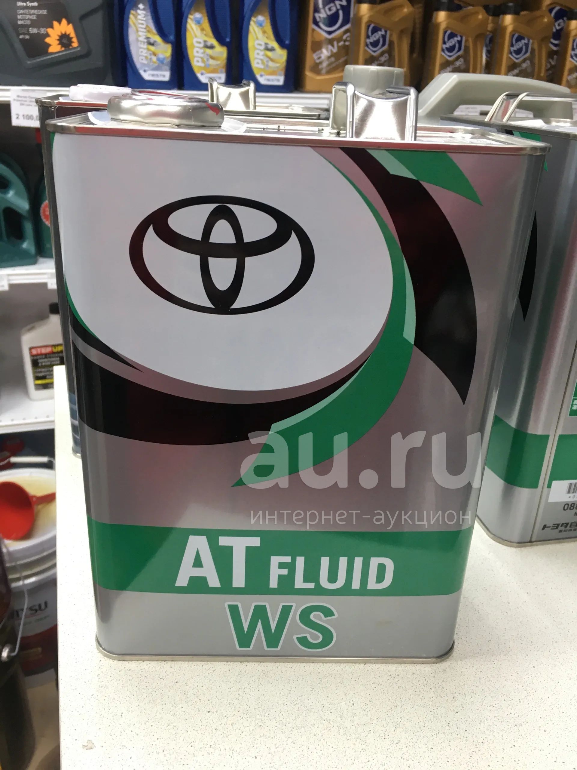 Масло в АКПП Toyota WS Оригинал 4л — купить в Красноярске. Масла ...