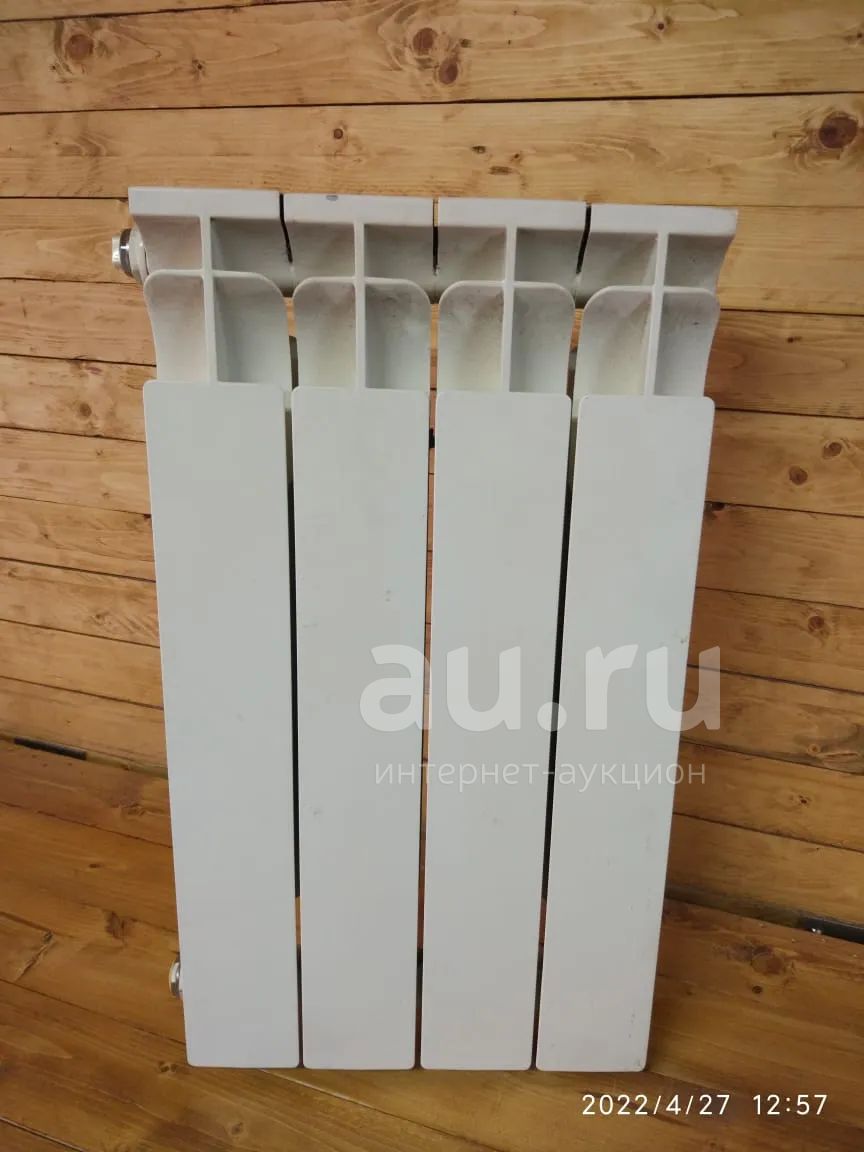Радиатор отопления алюминиевый 4 секции —  в Красноярске .