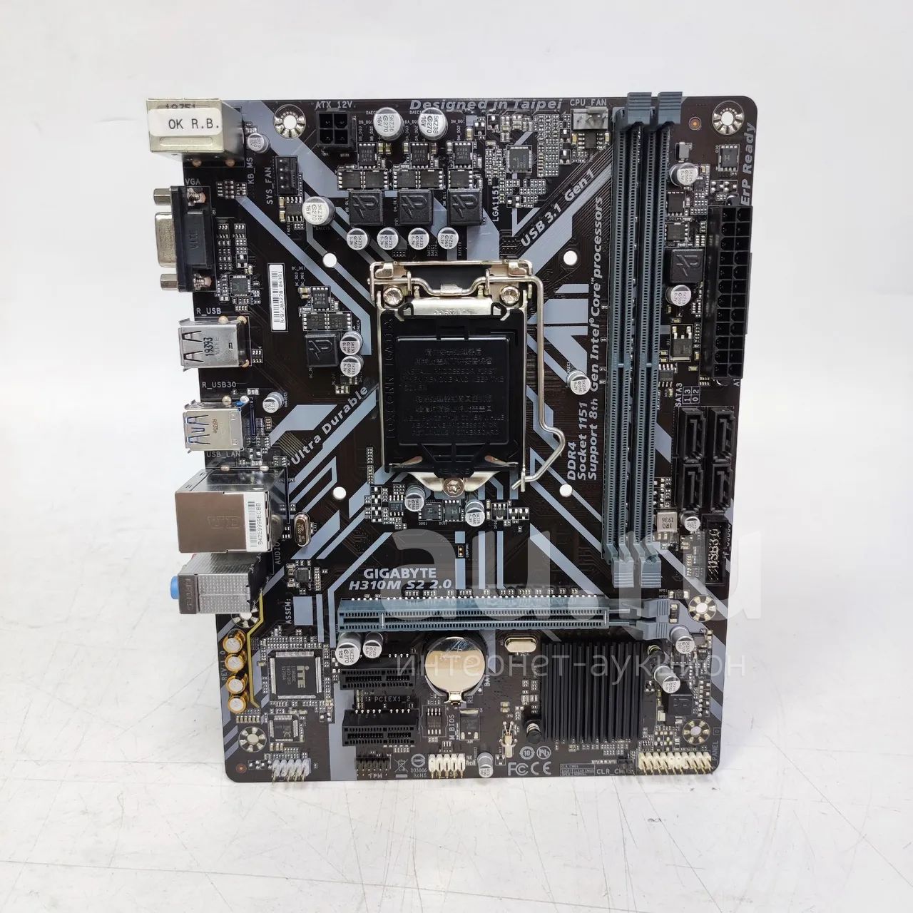 Материнская плата Gigabyte H310M S2 2.0 (нет задней планки) (TR ...