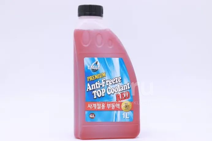 Антифриз EAGLE Top Coolant Red -52C 1L — купить в Красноярске. Масла ...