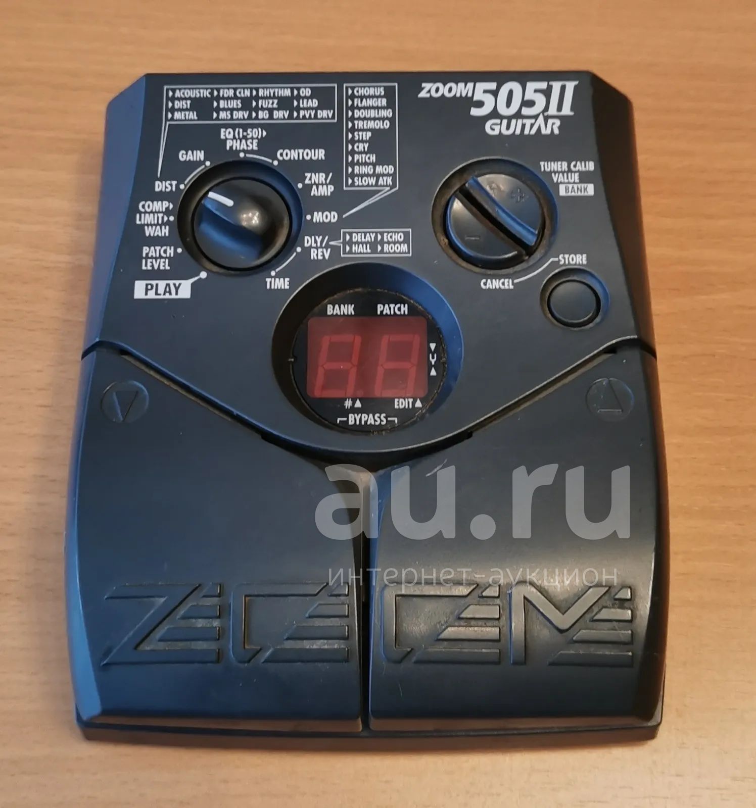 Гитарный процессор Zoom 505II Guitar — купить в Красноярске. Состояние ...