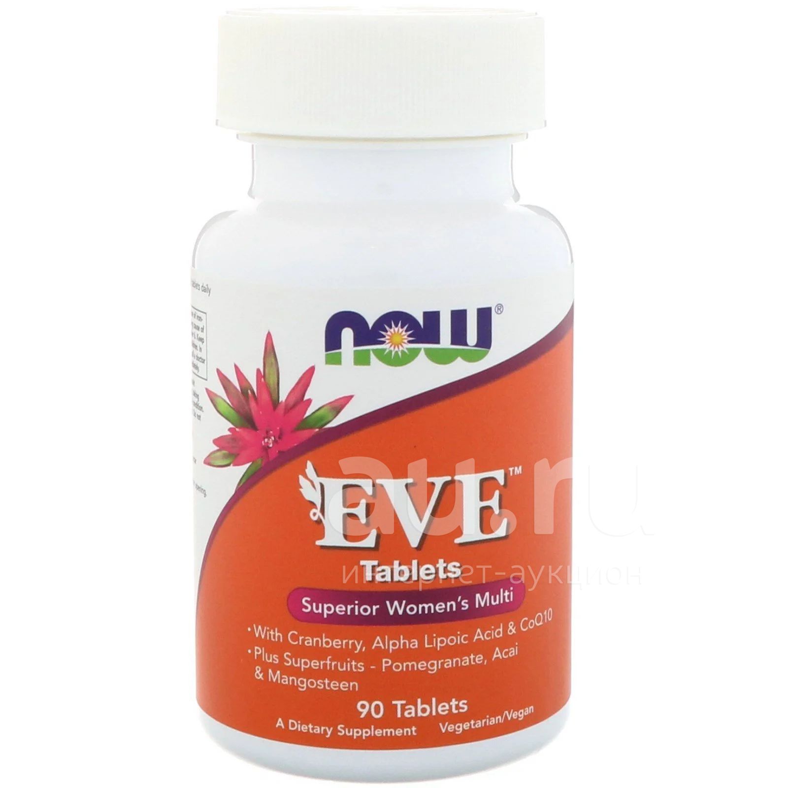 Now Foods, Ева, Eve, улучшенные женские мультивитамины, 90 таблеток ...