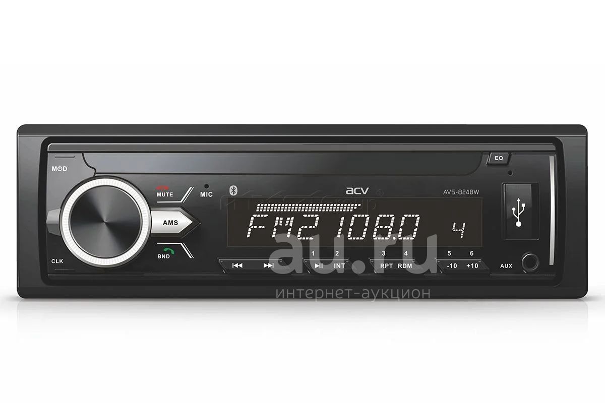 А/м ACV AVS-824BW 24V — купить в Красноярске. Автомагнитолы на интернет ...
