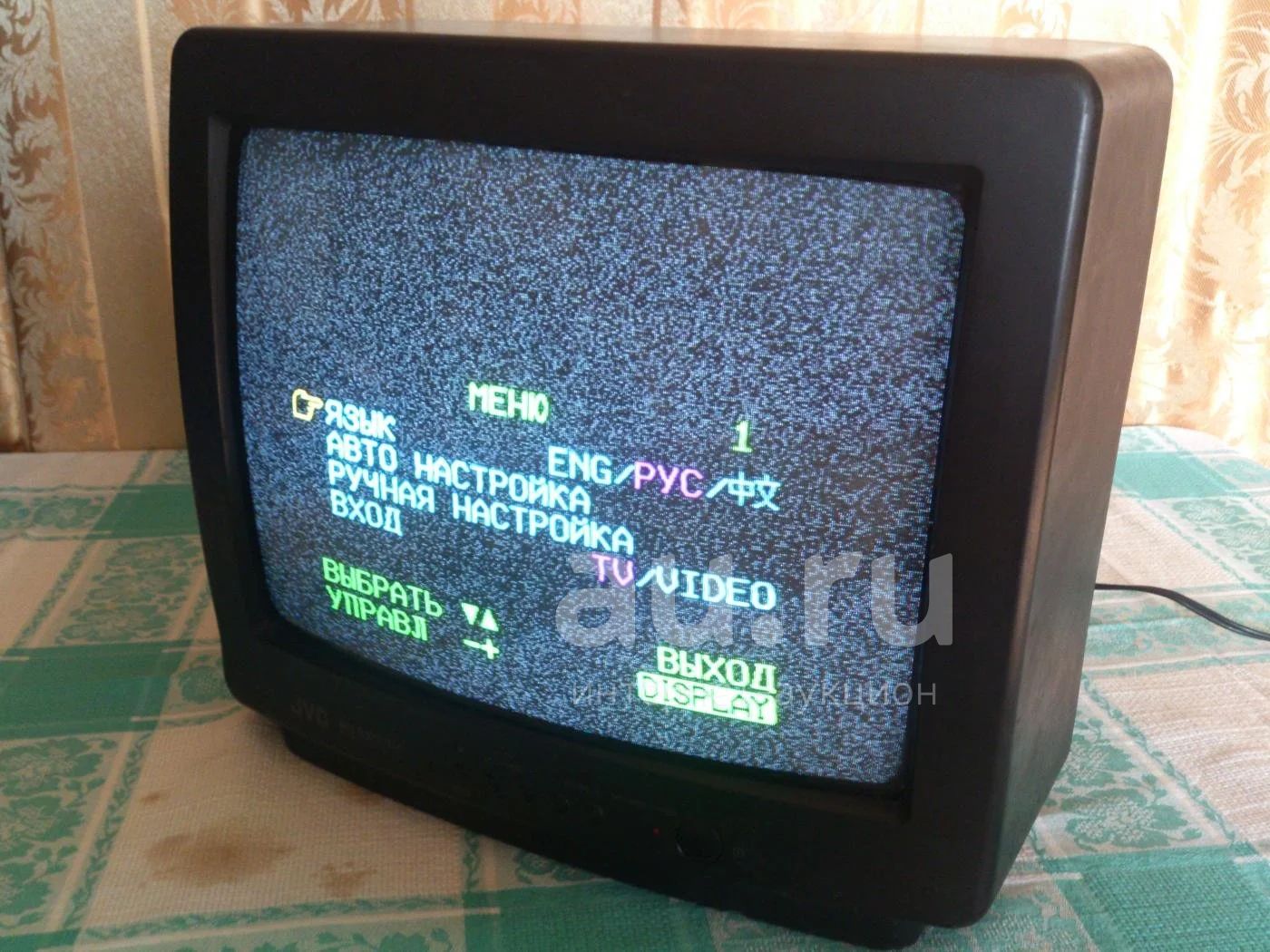 Телевизор JVC с экраном 14” (ПДУ нет, TV работает) — купить в Красноярске.  Состояние: Б/у. Телевизоры на интернет-аукционе Au.ru