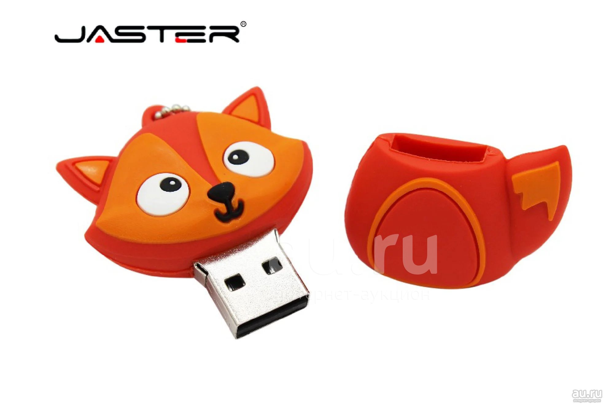 Флешка USB, флеш карта, flash ЛИСА, для магнитолы, телевизора, ноутбука ...