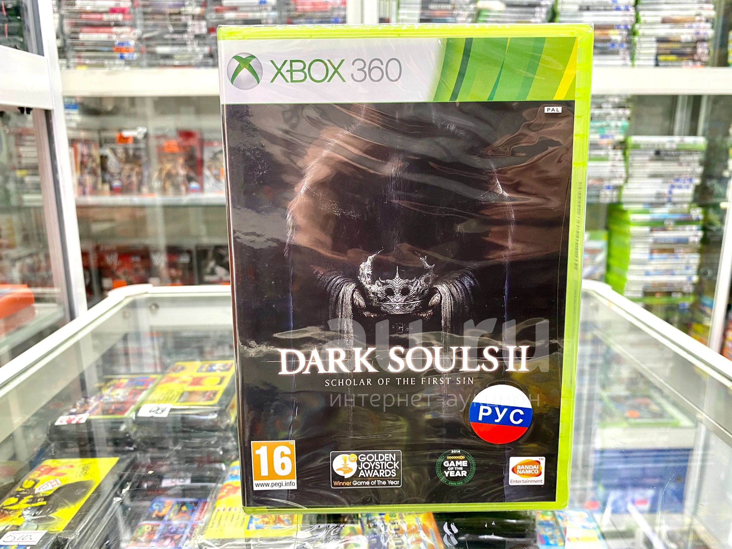 Dark Souls 2 игра для Xbox 360 Новый , в упаковке, с гарантией Лицензионный  диск . На русском языке . Обмен/ Выкуп игр приставок аксессуаров (TRADE-In):  💰 — купить в Красноярске. Состояние: