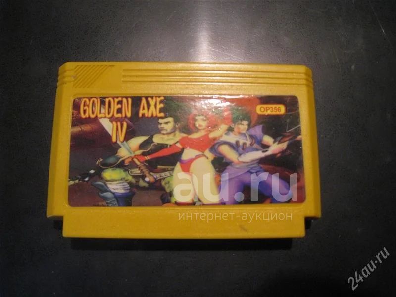 Картридж денди, игра DENDY, кассета GOLDEN AXE IV — купить в ...