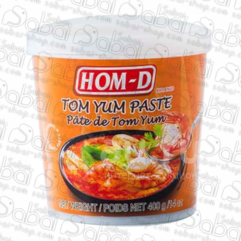 Паста для Том Ям Hom-D (Tom Yam Pasta) 400гр. — купить в Красноярске ...