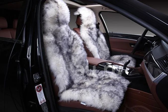 Чехлы в машину меховые Хаски — купить в Красноярске. Состояние: Новое ...