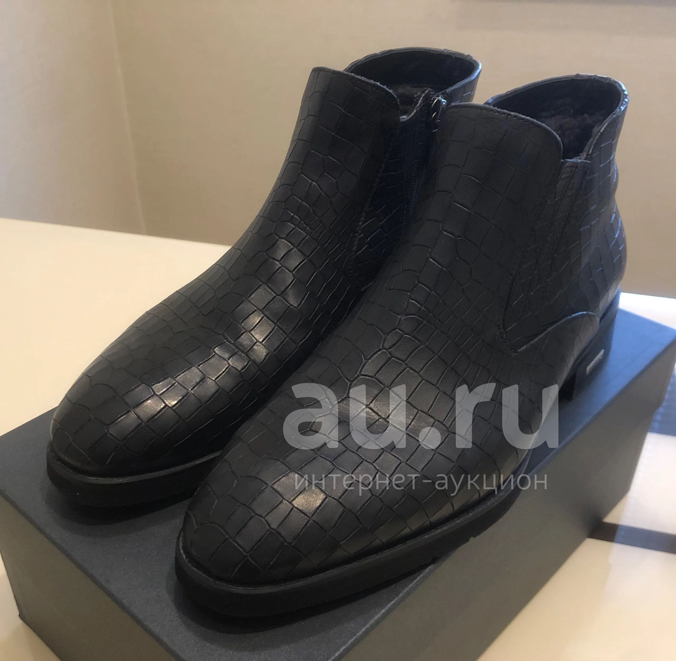 Оригинальные зимние мужские ботинки Baldinini — купить в Красноярске.Состояние: Новое. Кеды, кроссовки, слипоны на интернет-аукционе Au.ru