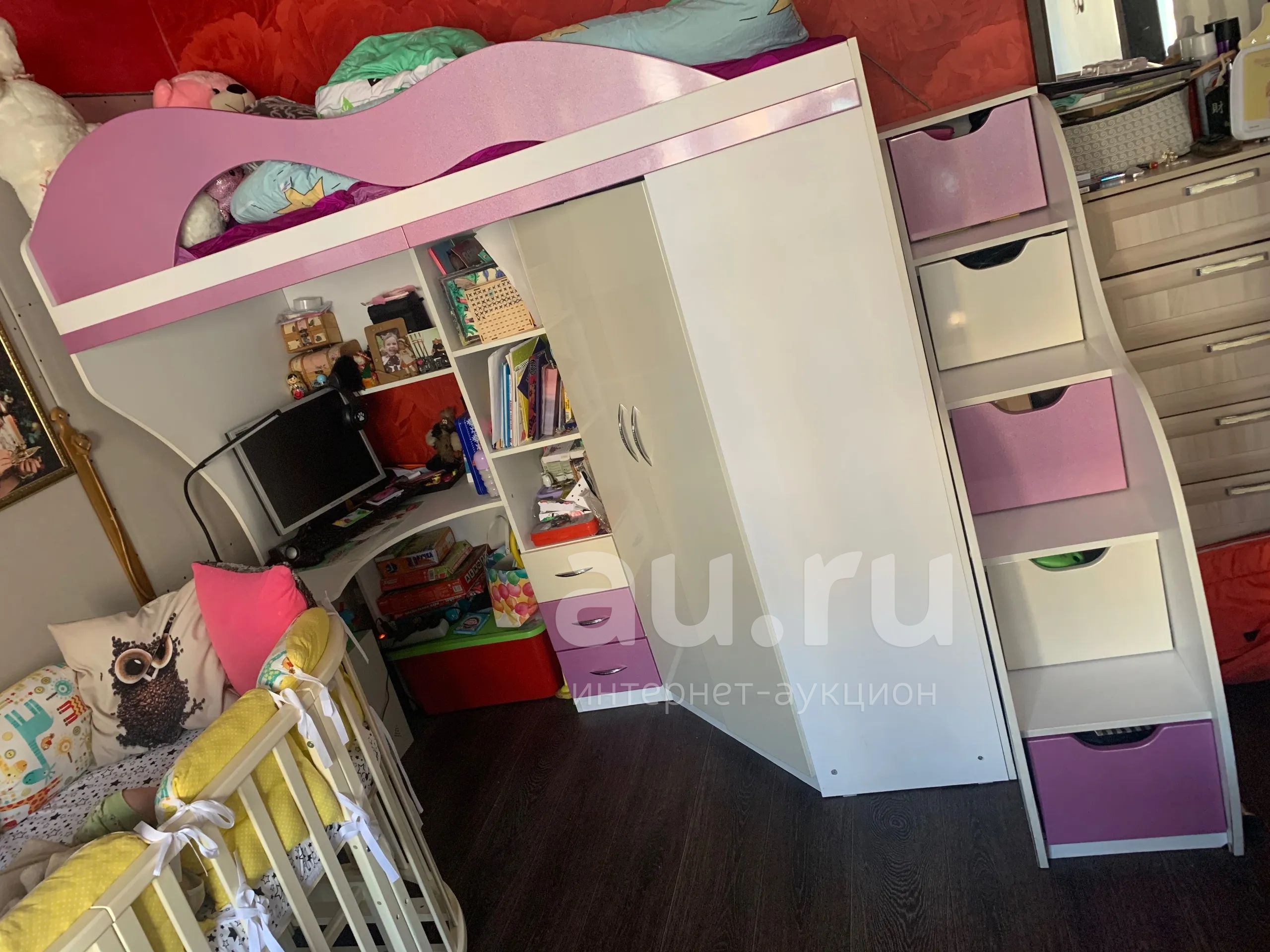 Кровать чердак — купить в Красноярске. Состояние: Б/у. Кровати на ...