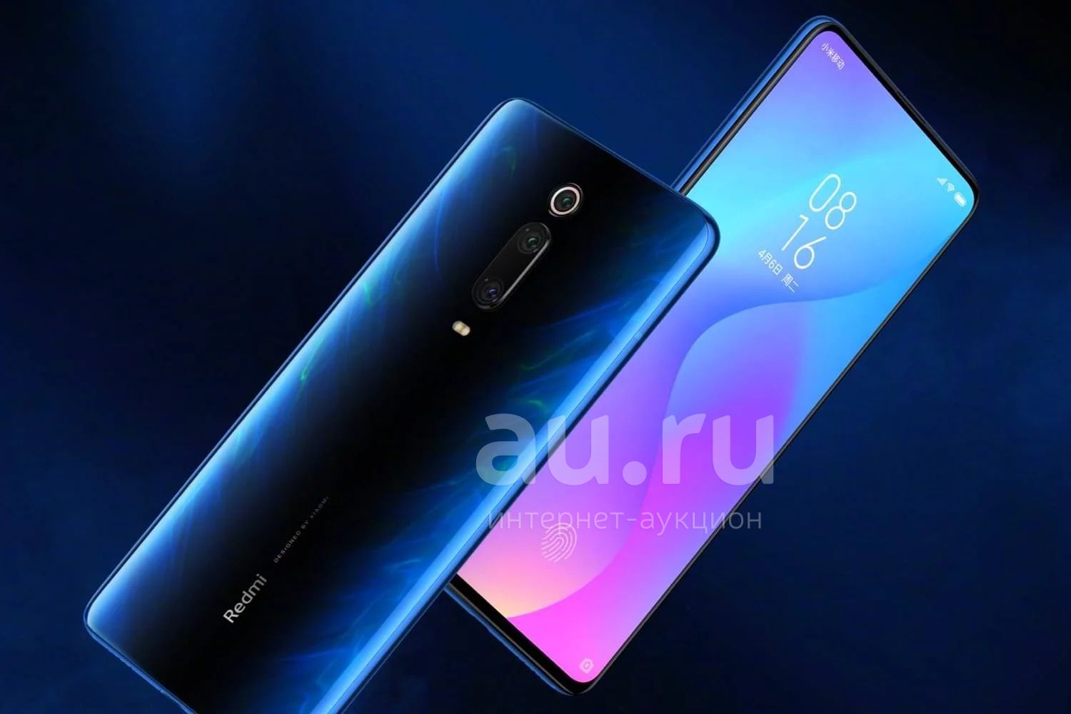 Гарантия 1год!!! Xiaomi Mi 9T Pro (Redmi K20 Pro, Mi9T Pro, Mi 9 T Pro).  Глобальная версия. Snapdragon 855. Память 6Gb/64Gb. Синий. Защитное стекло  с полным покрытием + Чехол + Гарантия +