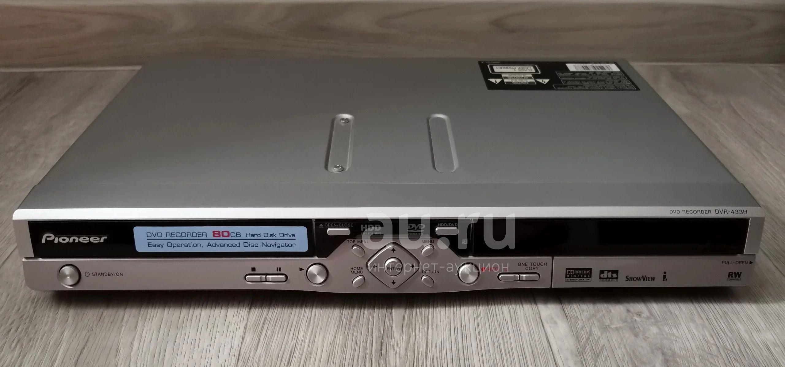 DVD рекордер Pioneer DVR-433H — купить в Красноярске. Состояние: Б/у ...