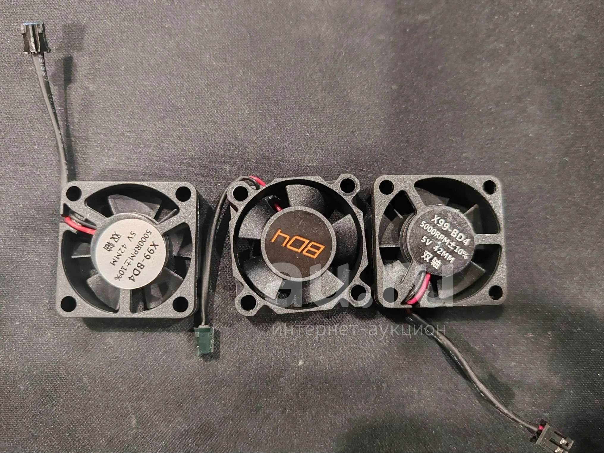 кулер Вентилятор для зоны VRM x99 2011-v3 X99-bd4 2pin 42mm 5000rpm ...