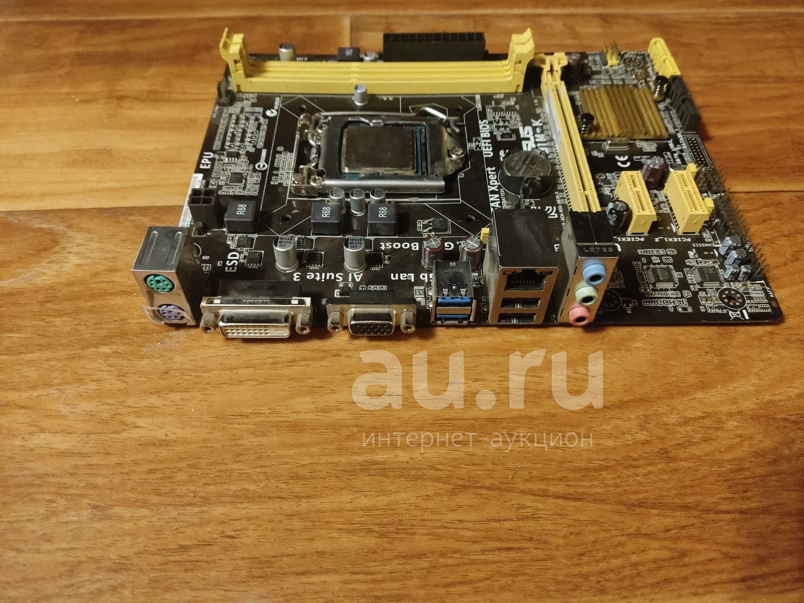 Материнская плата asus h81m-k — купить в Красноярске. Состояние: Б/у ...