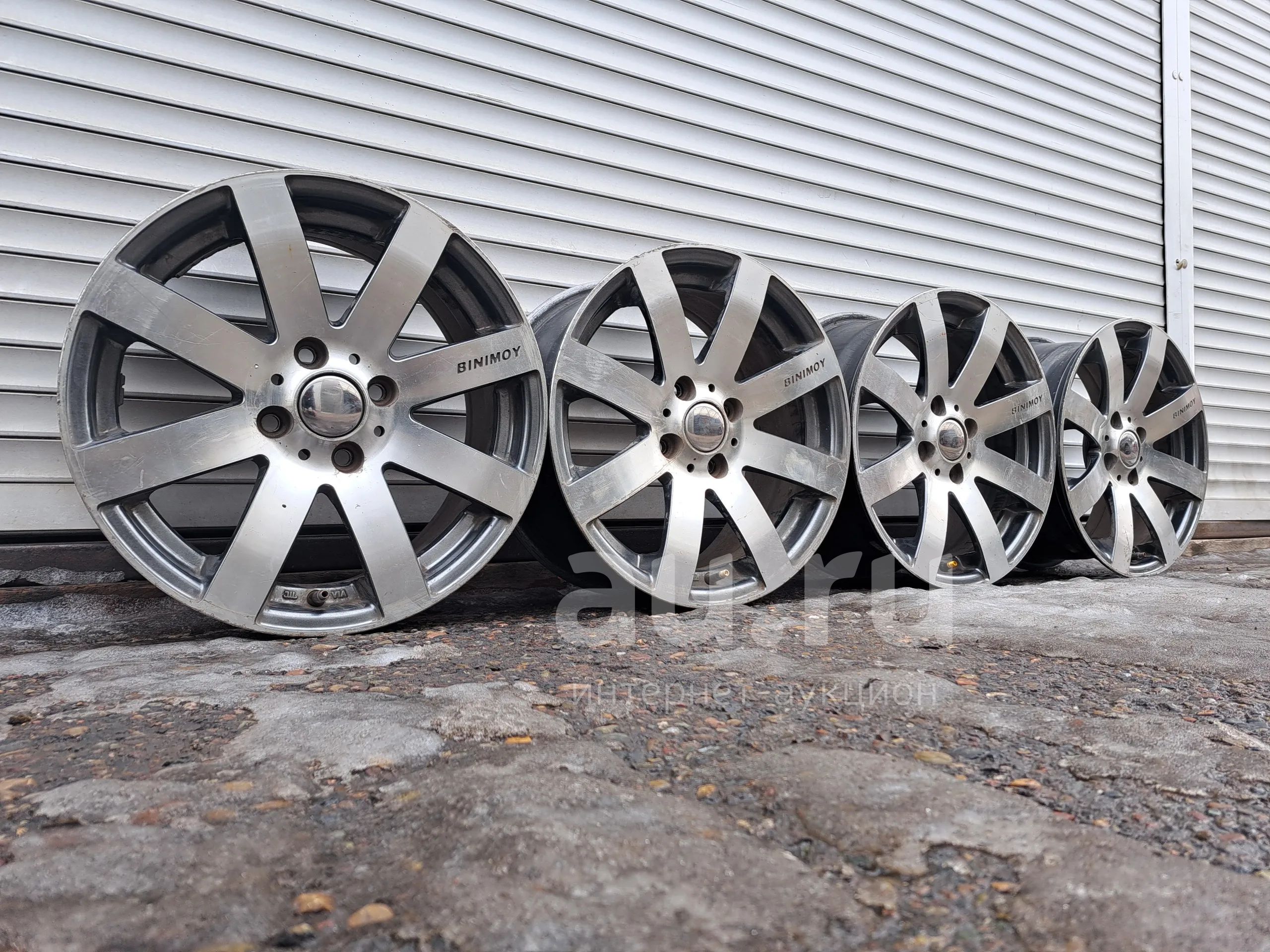 Комплект Оригинальных Литых дисков Binimoy GTR Style Wheels 4х100 R-15 ...