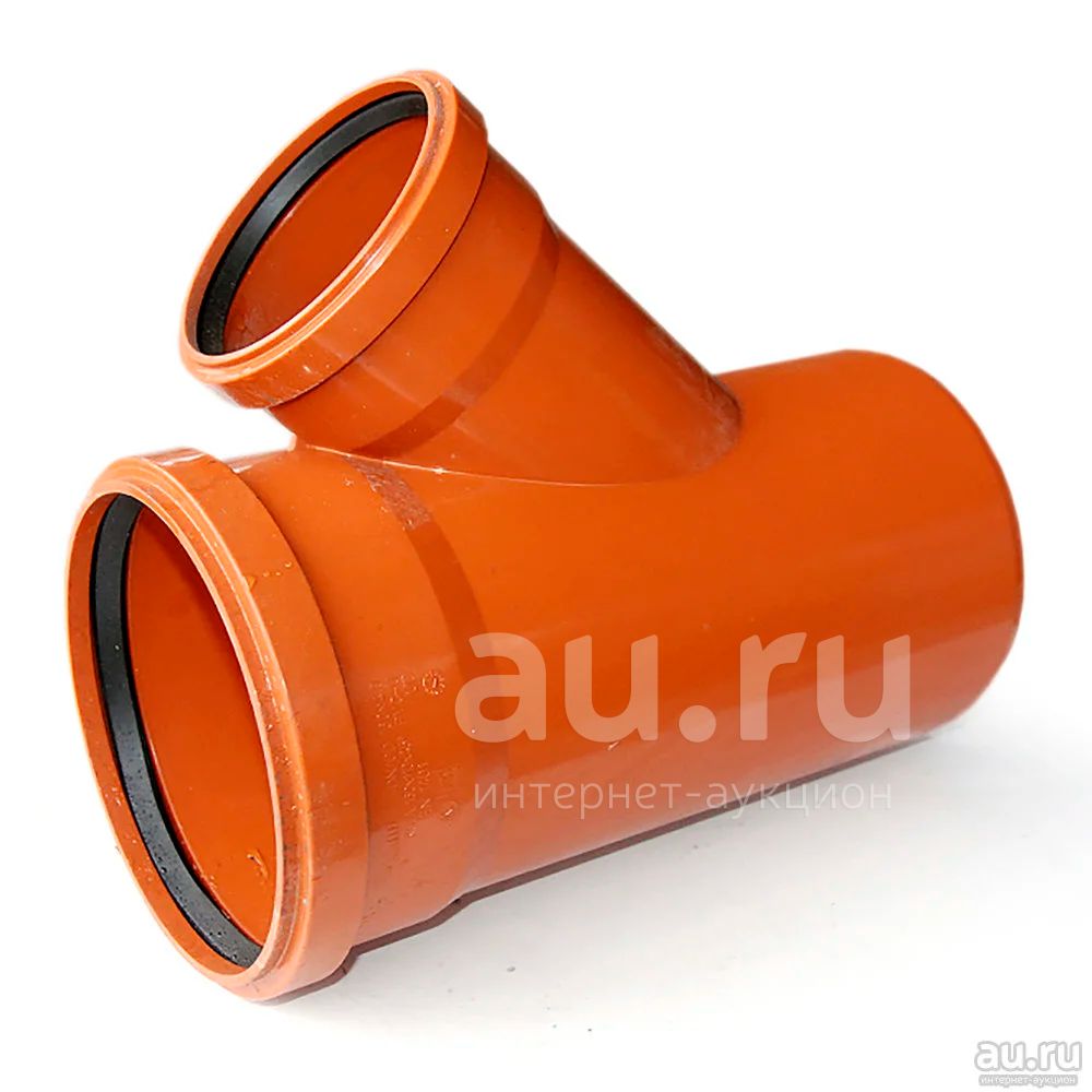 Тройник канализационный наружный 160/110мм, 45градусов /9/ (шт ...
