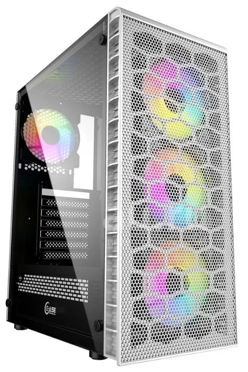 Корпус miditower ATX, Powercase Mistral Z4C White (CMIZ4CW-L4 ...
