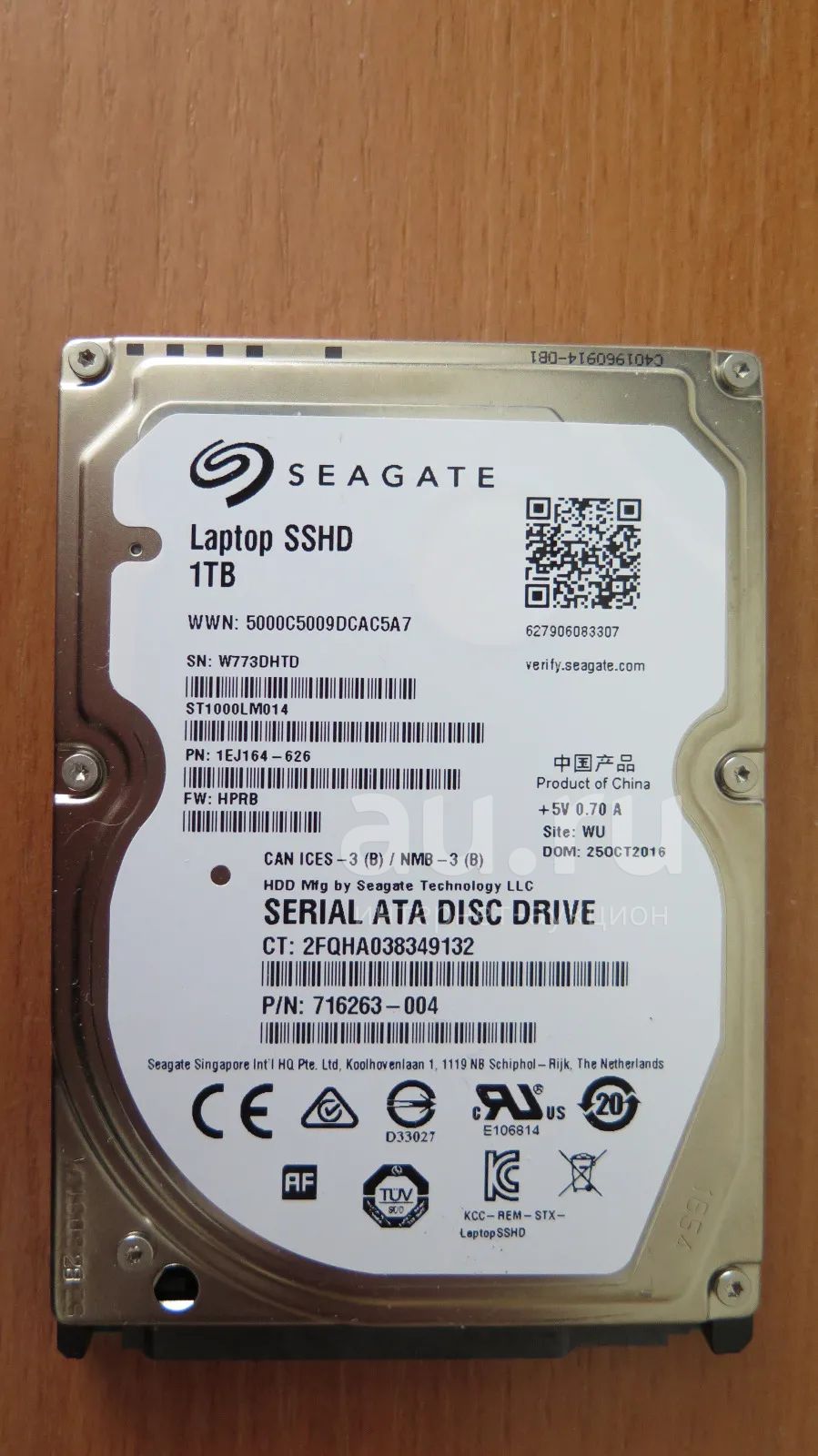 Жесткий диск Seagate Laptop SSHD 1Tb (ST1000LM014) № 1 — купить в ...