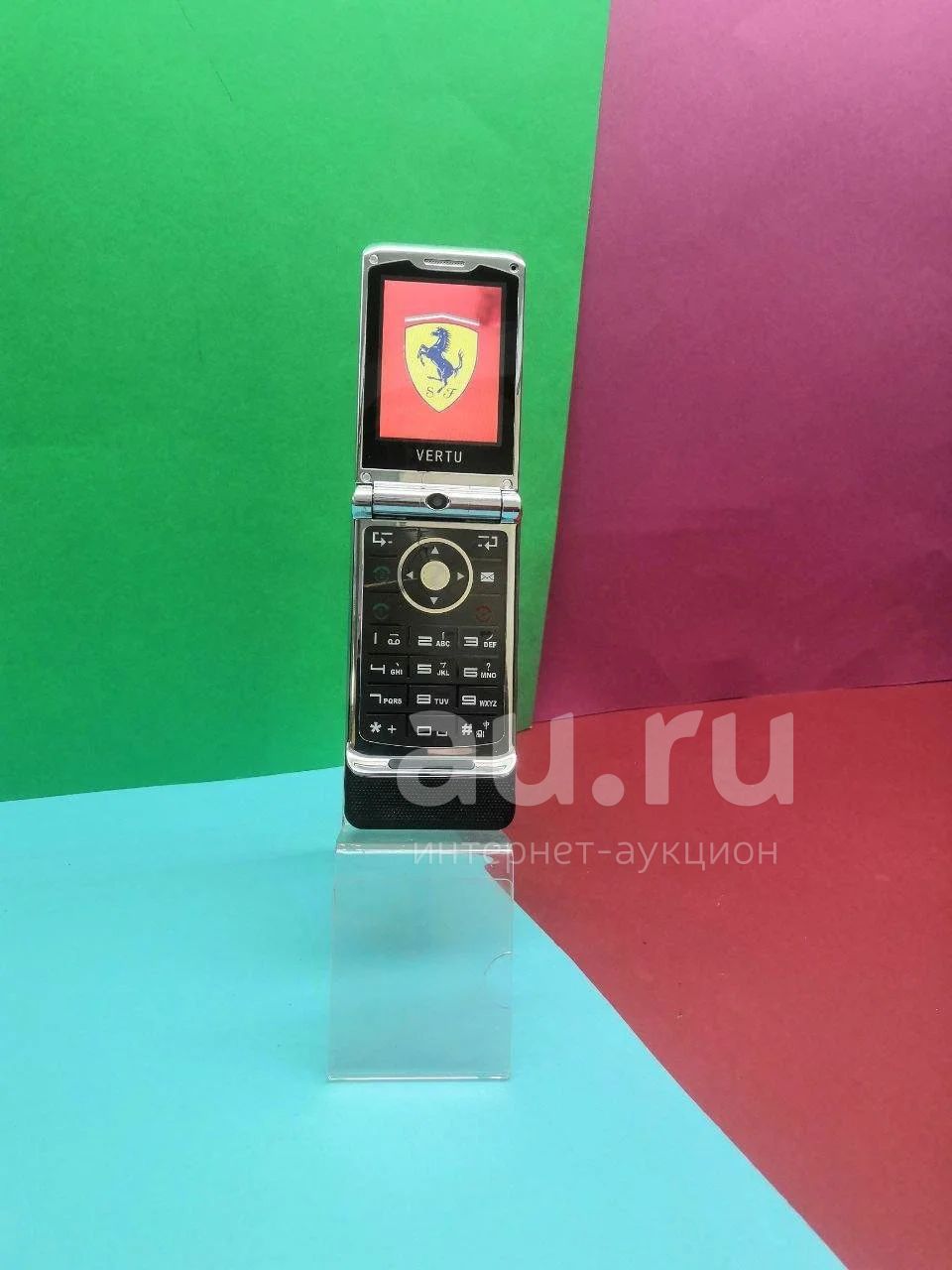 Телефон Vertu Ferrari F16+ (3000) — купить в Красноярске. Состояние: Б/у.  Кнопочные мобильные телефоны на интернет-аукционе Au.ru